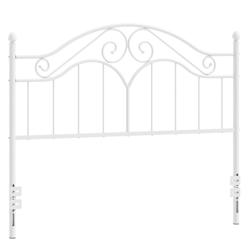 Lit plateforme Cerena, Grand, Blanc