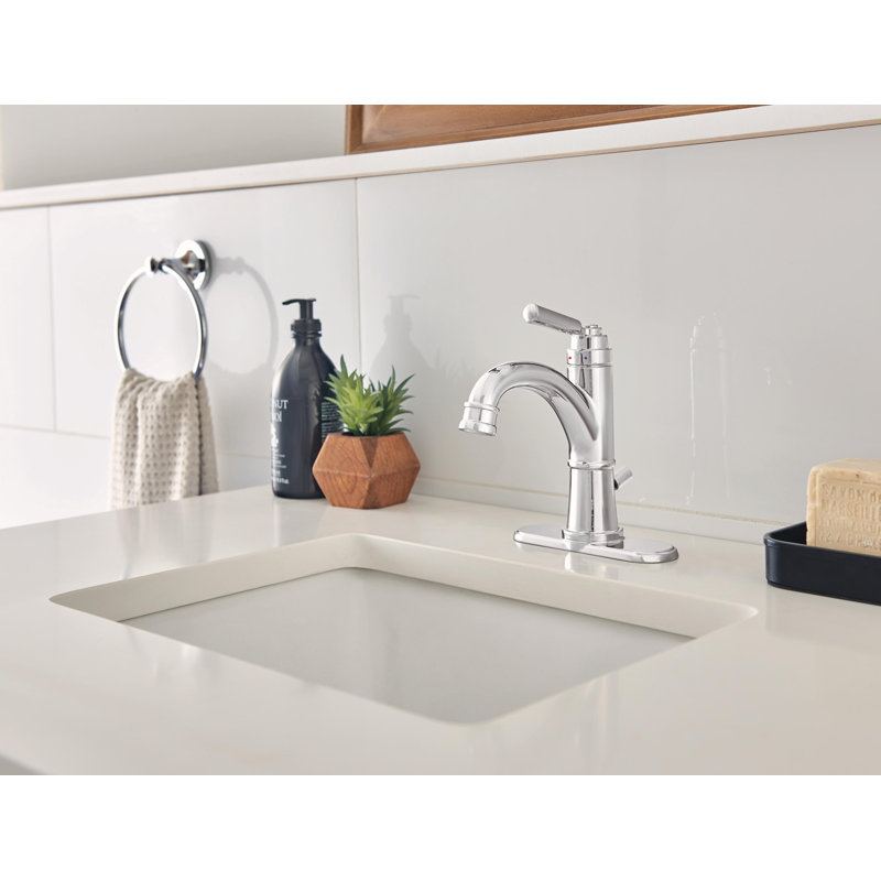 Westchester Bathroom Faucet with Drain Assembly, Chrome
