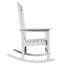 Chaise berçante pour foyer en PEHD-1653519345