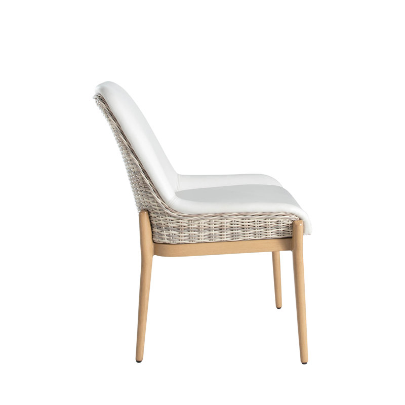 Palma Patio Dining Side Chair with Cushion