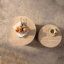 Ensemble de 2 tables basses rondes Nesting