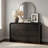 Curved Edge 47.24" Width MDF 6-Drawer Dresser Storage Accent Chest-1837896735