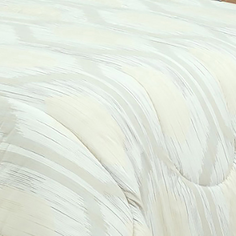 Hexagon9244 Modern & Contemporary Percale Channel Striped Comforter, Queen Comforter + 6 Additional Pieces