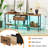Led Tv Stand with Power Outlet & Fabric Drawers for Tvs up to 55"-170498172