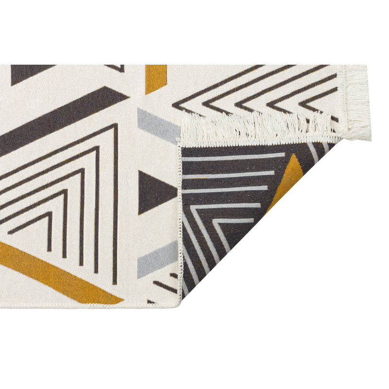Arya Geometric Hand Woven Area Rug, Rectangle 160 x 230cm