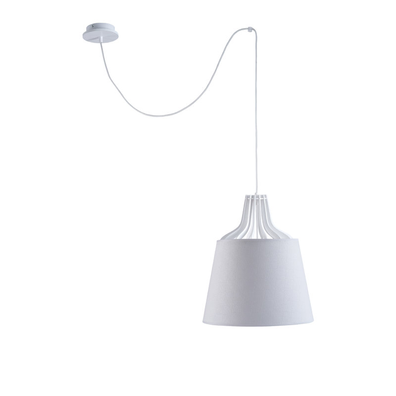 Visconti 1 - Light Single Pendant, White