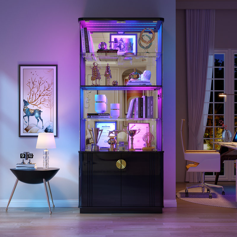 Display Cabinet, Black