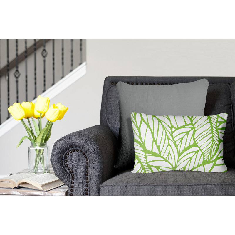 Housse et insert de coussin d'extérieur, Vert