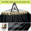 Hamac pliable avec support en acier, toile de qualité supérieure, installation intérieure et extérieure des années 30-963780491