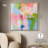 Dynamic Brushwork Canvas Modern Colorful Print by Art Remedy-107776028-107776037