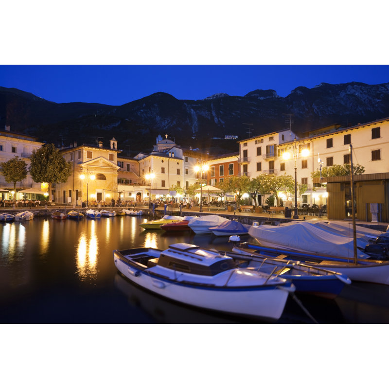 Lake Garda, Italy by Bim - Wrapped Canvas Print, 30cm H x 46cm W