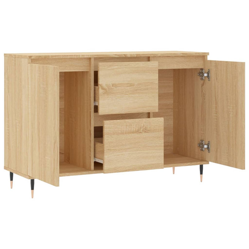 Mariolino 104cm Sideboard, Sonoma Oak