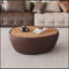 Élégant fauteuil inclinable en cuir avec massage intégré, parfait pour la détente et le confort dans tout espace de vie.