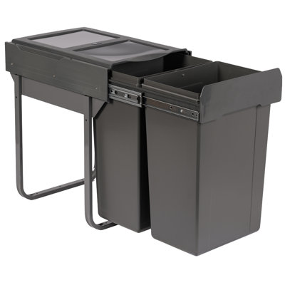 Plastic Pull Out Rubbish Bin