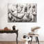 Sculpture romaine, reproduction d'art sur toile-92833393