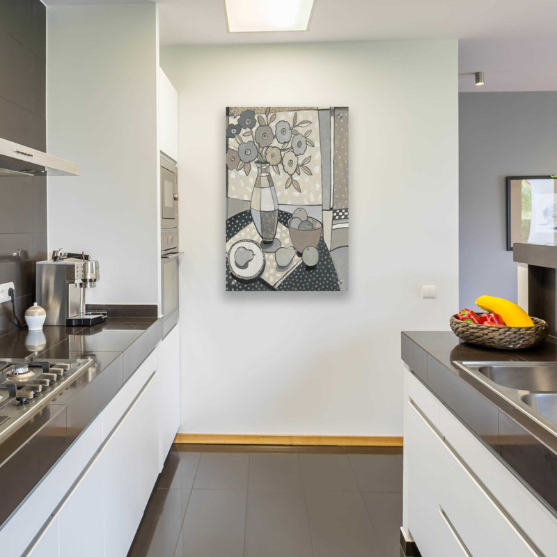 «Table Top I» par Tim O'Toole, art mural en verre acrylique, H 36 po x l 24 po x P 0,2 po