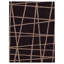 Tapis écologiques en laine touffetés à la main - 5 pi x 8 pi, de couleur brune, de conception contemporaine et moderne, avec tapis épais antidérapants faits à la main pour salon, chambre à coucher-1112219551-1103855684