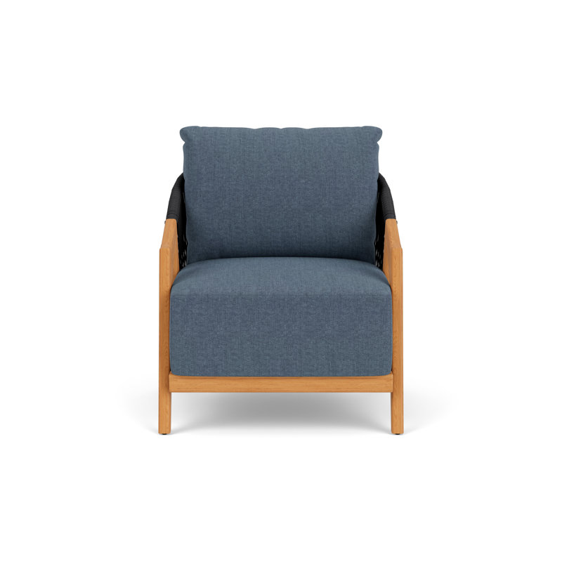 Alpine Outdoor Teak Armchair, Deluna Aegean