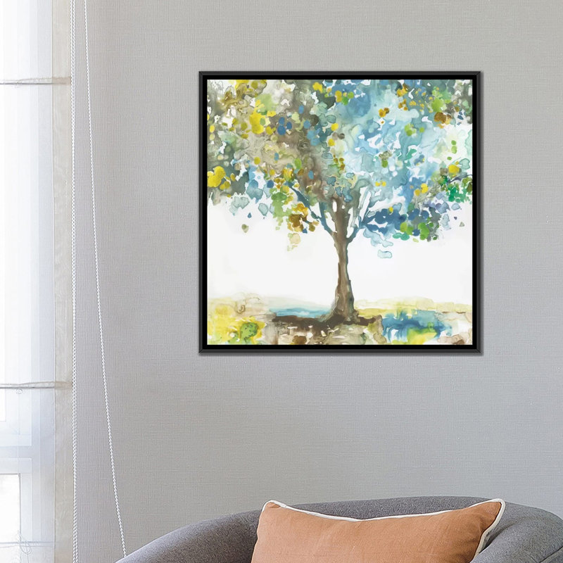 « majestic », reproduction sur toile, H 12 po x l 12 po x P 1,5 po, Toile avec cadre noir, Pas de tapis
