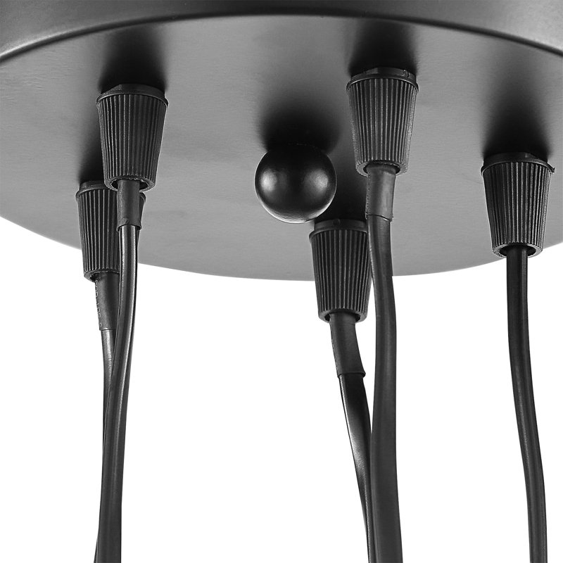 Fango 5 - Light Beige/Brown Cluster Pendant