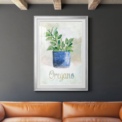 " Potted Oregano " Painting Print