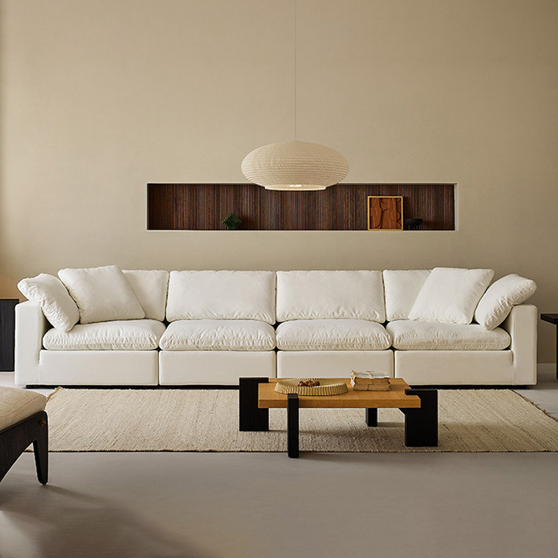 Canapés modulaires 4 pièces 4 pièces, Beige