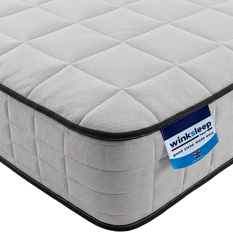 Adaptive Hybrid Pocket Spring Mattress with Cooling Gel Foam, 2ft6 Small Single (190 x 75 x 23 cm)