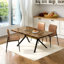 Table de salle à manger de 62,99 po à 78,74 po