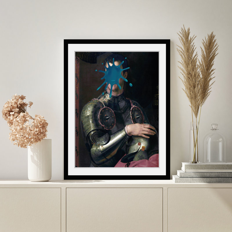 Man - Single Picture Frame Print, 60 cm H x 50 cm W