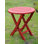 Erkerd Round Acacia Solid Wood Yes Outdoor Side Table , 19 " W 19 " D