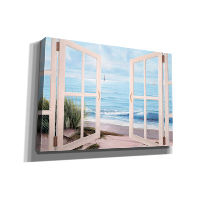 «Sandpiper Beach Door» par Diane Romanello