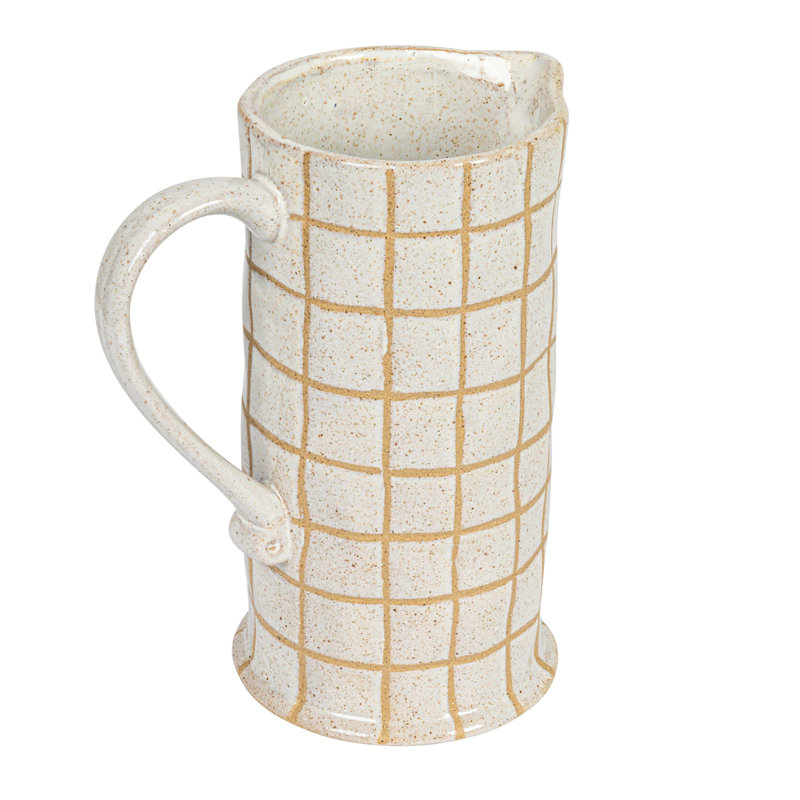 Seuon 46oz. Stoneware Pitcher