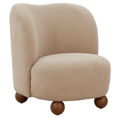 Boucle Slipper Chair