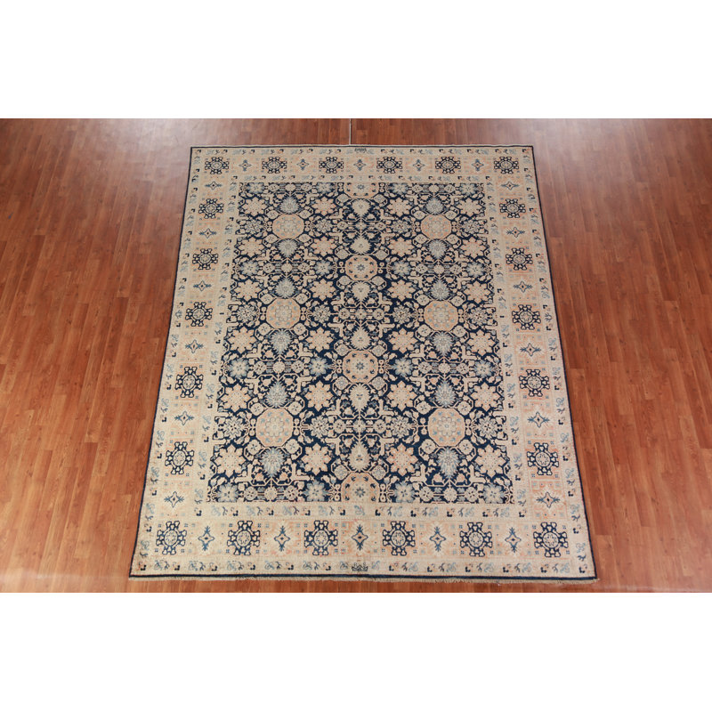 Vegetable Dye Blue Ziegler Oriental Area Rug