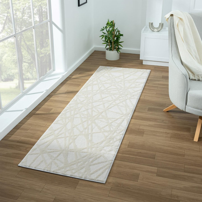 Tankut Abstract Indoor Rug, Runner 2' x 7'