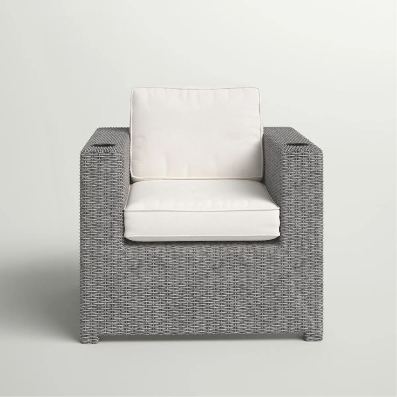 Fauteuil club Aviara - gris