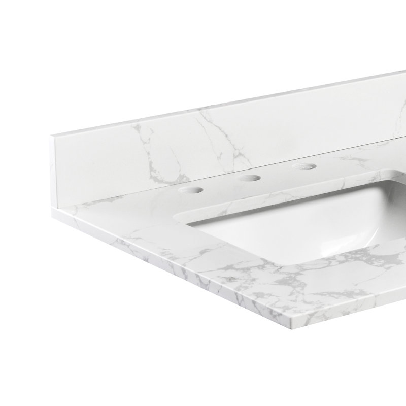 48'' Double Bathroom Vanity Top with Sink