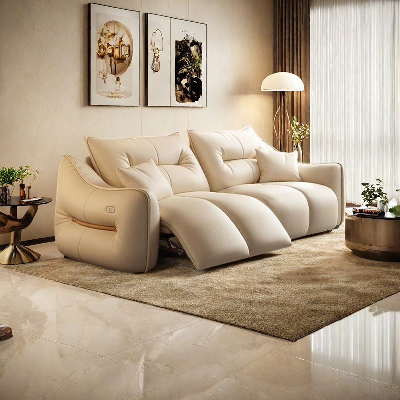 Canapé électrique Light Luxury Fashion, 2, H 37,01 po x l 70,86 po x P 41,33 po