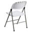 Chaise pliante en plastique avec cadre gris anthracite Ivadelle-1424537841