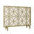 40'' W Iron Fireplace Screen