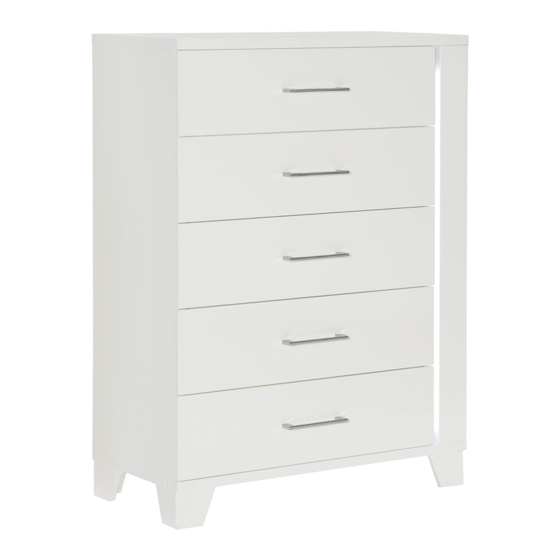 Hardrick LED 5 Drawer Chest