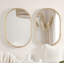 Miroir plat en bois massif Roberts-862059504
