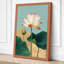 Lotus in Bloom Botanical - Wrapped Canvas-110569844-110569871