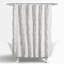 Rideau de douche uni Nova Ruffle-354672439