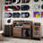 Record Player Stand With Vinyl Storage And Charging Station