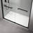 59" W x 76" H Sliding Framed Shower Door