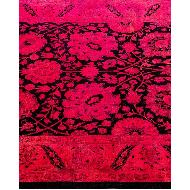 Fine Vibrance One-of-a-Kind 3' 1" X 10' 9" Hand Knotted Area Rug