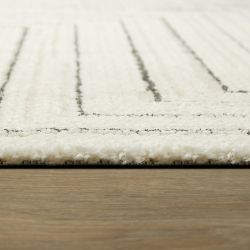 Tapis crème Joyce, Rectangle 7 pi 10 po x 10 pi