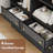Kirklyn 6-Tier Standard Bookcase with 4 Drawers-106884829