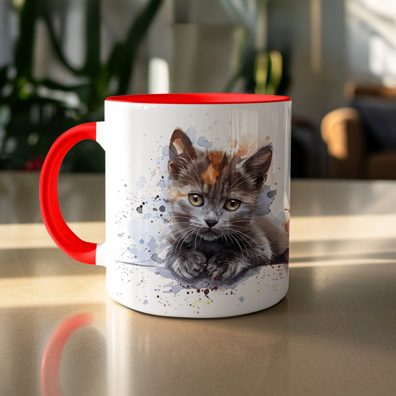 Mug, Red, 3
